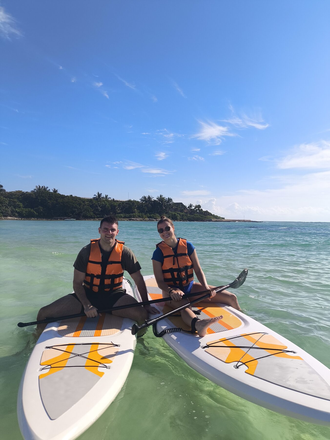 Tom and Anna in Tulum, Mexico